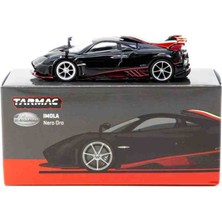 Tarmac 1:64 Pagani Imola Nero Oro (7 cm Uzunluğunda Metal Araba