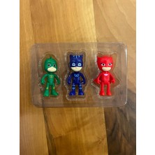 Magicway Pijamaskeliler Pjmasks Figür Oyuncak Seti 3lü Karakter Seti