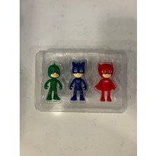 Magicway Pijamaskeliler Pjmasks Figür Oyuncak Seti 3lü Karakter Seti