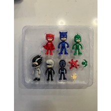 Magicway Pijamaskeliler Pjmasks Figür Oyuncak Seti 6lü Karakter Seti 9 Parça