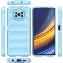 Newface Xiaomi Pocophone X3 Pro Kılıf Optimum Silikon - Sky Blue 13