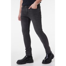 Riders By Lee Skinny Fit Dar Kesim Normal Bel Antrasit Esnek Memphis Jean Denim Kot Pantolon