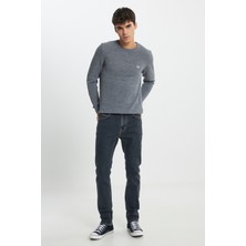 Lee Rider Slim Fit Dar Kesim Normal Bel Esnek Jean Kot Pantolon