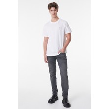 Lee Regular Fit Normal Kesim %100 Pamuk Bisiklet Yaka Tarçın Tişört