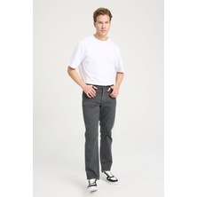 Wrangler Texas Slim Fit Dar Kesim Normal Bel Haki Esnek Pantolon