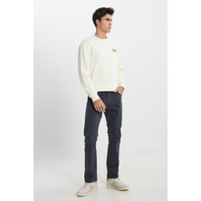 Lee Extreme Motion Slim Fit Dar Kesim Normal Bel Kahve Esnek Pantolon