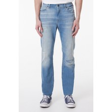 Lee Rider Slim Fit Dar Kesim Normal Bel Esnek Jean Kot Pantolon