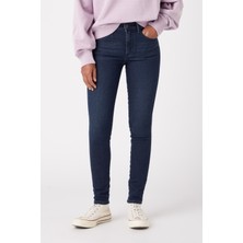Wrangler Skinny Fit Dar Kesim Yüksek Bel Esnek Jean Kot Pantolon
