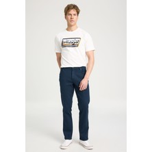 Wrangler Texas Slim Fit Dar Kesim Normal Bel Esnek Jean Kot Pantolon