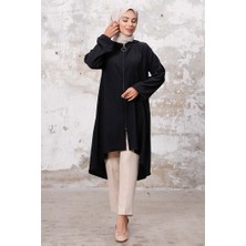 Kapüşonlu Bürümcük Kap 1254 - Siyah