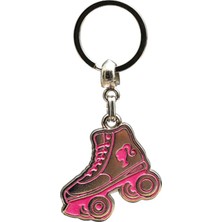 Attach Barbie Rollerblade Metal Anahtarlık