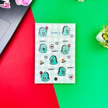 Attach Dino Lovely Tasarım Lastikli Çizgisiz Defter