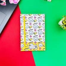 Attach Lemon Tasarım Lastikli Çizgisiz Defter