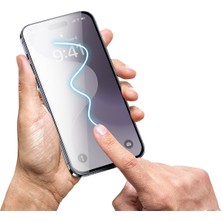 Buff iPhone 16 Plus Glass Easyfit Cam Ekran Koruyucu - Şeffaf