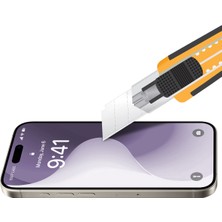 Buff iPhone 16 Plus Glass Easyfit Cam Ekran Koruyucu - Şeffaf