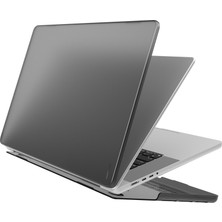 Vonmahlen Şeffaf Kapak & Kılıf For MacBook MacBook Pro 14 Inç Mat - Siyah