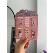 Attach Kawaii Ribbon Magnetic Bookmark / Kitap Ayracı 6lı Set