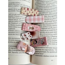 Attach Kawaii Ribbon Magnetic Bookmark / Kitap Ayracı 6lı Set