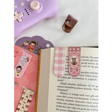 Attach Kawaii Ribbon Magnetic Bookmark / Kitap Ayracı 6lı Set