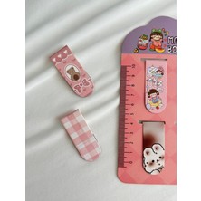 Attach Kawaii Ribbon Magnetic Bookmark / Kitap Ayracı 6lı Set