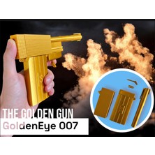 Altın Silah 007-GOLDEN Gun 007-DEKORATİF SİLAH-007 James Bond-All Tasarım