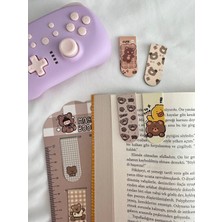 Attach Cute Bear Magnetic Bookmark / Kitap Ayracı 6lı Set