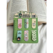 Attach Kawaii Dino Magnetic Bookmark / Kitap Ayracı 6lı Set