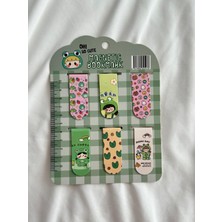 Attach Frog Magnetic Bookmark / Kitap Ayracı 6lı Set