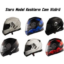 Ncr Kask Camı Çene Açılır Lux Model