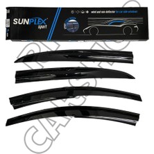RK Carshop Sunplex Peugeot 3008 2016-2019 Cam Rüzgarlığı 4lü