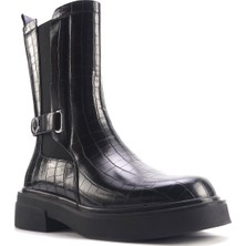 Nine West Caterına1 4Pr Siyah Kadın Chelsea Bot