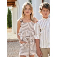 Mayoral Mayoralkız Çocuk  Keten Şort   6291