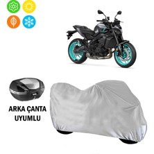AUTOES Yamaha Mt-09 2024 Model Branda Motosiklet Brandası Arka Çanta Uyumlu