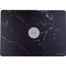 Macbook Air Kılıf M2-M3, 13.6inç Yapıştırma Sticker Kaplama Koruyucu Marble14 A2681 A3113 ile Uyumlu