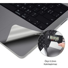 McStorey Macbook Air M2-M3 Kılıf 13.6 inç Koruyucu Sticker Touchpad (TouchID'li Air 13.6") A2681 A3113 ile Uyumlu