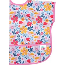 Sıvı Geçirmez Flower Mama-Aktivite Önlüğü 6-36 Ay
