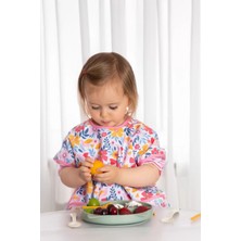Sıvı Geçirmez Flower Mama-Aktivite Önlüğü 6-36 Ay