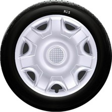 Drs Tuning Kia Uyumlu 15 Inc Kırılmaz Sks Jant Kapağı 1 Takım 4 Adet NO:301