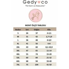 Gedyco Toscano Pudra Küçük Irk Köpek Peluş Kaban (2,5 Kg-8 kg Arasına Uygun)