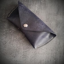 Nikura Craft Nikuracraft Deri Gözlük Kılıfı El Yapımı Hakiki Deri Gözlük Kabı Erkek Kadın Renkli Hakiki Deri Gözlük Kılıfı
