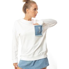 Merax Kot Cep Detaylı Sweatshirt