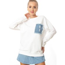 Merax Kot Cep Detaylı Sweatshirt