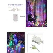 10 Metre 100 Ledli Fişli LED Işık Rgb Karışık Renk Yılbaşı LED Işık Dekor Lambası Yılbaşı Ağacı Işığı Organizasyon LED Işık Eklenebilir