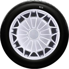 Drs Tuning Skoda Uyumlu 15 Inc Kırılmaz Sks Jant Kapağı 1 Takım 4 Adet NO:338