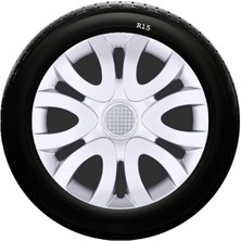 Drs Tuning Skoda Uyumlu 15 Inç Kırılmaz Sks Jant Kapağı 1 Takım 4 Adet NO:330