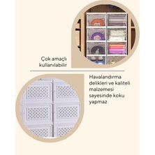 Terracy Home Garden 6 Raflı Çok Amaçlı Katlanabilir Dolap, Ayakkabılık ve Raf