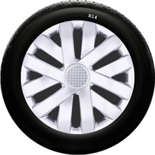 Drs Tuning Volkswagen Uyumlu 14 Inc Kırılmaz Sks Jant Kapağı 1 Takım 4 Adet NO:216