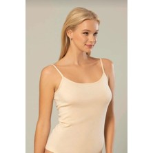 Erdem 2153 Kadın Likralı Ip Askılı Atlet Tekli