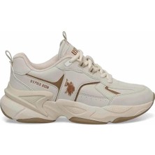 U.S. Polo Assn. Isabella Kadın Sneaker Ayakkabı 101880368BEJ