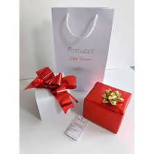 Ferrucci MRD11837 Altın Renk Çelik Kordon Kadın Kol Saati Bileklik Hediyeli
